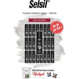 Selsil 200 ml 25 Al 23 Öde Torpido Parlatıcı Sprey, ve Rosie Pamuk - Şeffaf