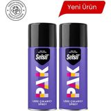 Selsil 2x Leke Çıkarıcı Sprey | Kumaşlarda Yağ ve Inatçı Lekeler Için Pratik Çözüm - 155 ml