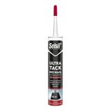 SELSİL-3753 Montaj Yapıştırıcı Beyaz 290ml 350kg Pls Metal Ahşap Beton Ultra Tack NO Naıl Cam - 12'li Paket