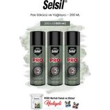 Selsil 3'lü Pas Sökücü ve Yağlayıcı 200 ml ve Rosie Pamuk - 1 - Şeffaf - 1 Adet