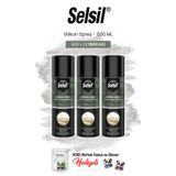 Selsil 3'lü Silikon Sprey, 500 ml ve rosie pamuk