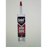 Selsil 450 gr Silikonize Mastik Ahşap ve PVC Uygulamaları İçin Güçlü İzolasyon Özelliği - 1 Adet