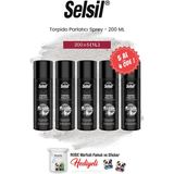 Selsil 5 Al 4 Öde Torpido Parlatıcı Sprey, 200 ml ve Rosie Pamuk - Şeffaf