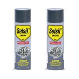 Selsil 500 ml Engine Cleaner Susuz Motor Temizleyici Sprey 2 Adet