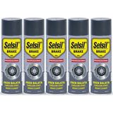 Selsil 500 ml Fren Balata Temizleme Spreyi 5'li Derinlemesine Temizlik ve Korozyon Önleyici