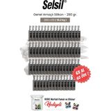 Selsil 65 Al 60 Öde 280 gr Genel Amaçlı Silikon ve Rosie Pamuk - Şeffaf - 240 ml