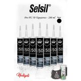 Selsil 7 Adet Pro Pu 50 Mastik - Siyah, Rosıe - yok