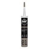 Selsil Akfix Eurofix Genel Amaçlı Silikon 280Gr. Şeffaf 25 Adet