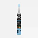 Selsil Akvaryum Silikonu 07 Şeffaf 280 Ml (5'Li Paket)
