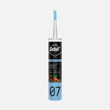 Selsil Akvaryum Silikonu 07 Şeffaf 280 ml (7'li Paket)