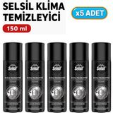 Selsil Arge Toptan Klima Temizleyici Sprey 150 ml 5 Adet