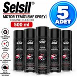 Selsil Arge Toptan Motor Temizleme Spreyi 500 ml Motor Parlatma 5 Adet