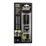 SELSİL EPOXY STEEL METAL ŞIRINGA EPOKSİ YAPIŞTIRICI 28GR. METAL - ÇELİK - ALÜMİNYUM - AHŞAP - PLASTİK (4490)