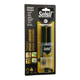 Selsil Epoxy Syrınge Adhesive Şırınga Epoksi Yapıştırıcı 28GR. Alüminyum - Cam - Porselen - Seramik - Ahşap - Metal (5250)