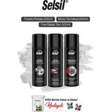 Selsil Fren Balata ve Motor Tem. 500 Ml, Torpido Parlatıcı 200 ml ve Rosie - 1 - Şeffaf