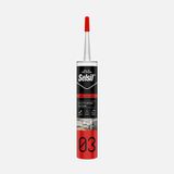 Selsil Genel Amaçlı Silikon 03 Antrasit Gri Ral 7016 280 Ml (8'Li Paket)