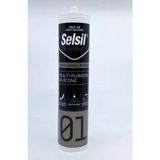 Selsil Genel Amaçlı Silikon Şeffaf 280GR (1 Adet) - 240 ml
