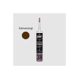 Selsil Kahverengi Renk Silikonize Mastik 500 G - 270 Ml
