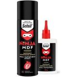 Selsil MDF Hızlı Yapıştırıcı Sprey 400+100ML Tüm Yüzeylerde Kullanıma Uygun Kolay Uygulama