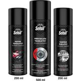 Selsil Motor Temizleme 200 ml + Fren Balata Temizleyici 500 ml +Torpido Parlatıcı 200 ml