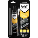 Selsil Oto Sıvı Conta SİYAH 85 gr.