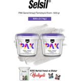 Selsil Pak Genel Amaçlı Temizleyici Krem 500 gr 2 Adet ve Rosie Pamuk - 1