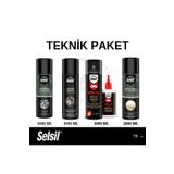 Selsil Pas Sökücü, Gres Yağlayıcı, Ninja Yapıştırıcı ve Silikon Sprey