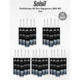 Selsil Poliüretan Mastik Gri 280 Ml - 25 Adet