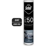 Selsil Pu Mastik ve Pro Yapıştırıcı Çelik Silikon Siyah 280 ml - 1 Adet