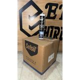 Selsil Pu Mastik Yapıştırıcı Siyah 280 gr - 25 Adet