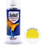 Selsil Rainbow 400 ml Sprey Boya Sülfür Sarı 1016 - Genel - Çok Renkli