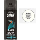 Selsil Raınbow Akrilik Sprey Boya Beyaz Mat RAL9010