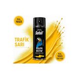 Selsil RAİNBOW AKRİLİK SPREY BOYA TRAFİK SARI RAL 1023 (400ML)
