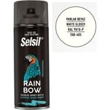 Selsil Rainbow Sprey Boya Parlak Beyaz 400ML - RAL9010-P TAB-405