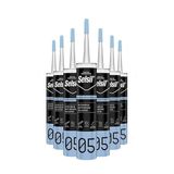 Selsil Şeffaf Mutfak Banyo Silikonu 280 ml 25 Adet