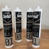 Selsil Şeffaf Silikon 4 Adet - 240 ml