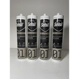 Selsil Şeffaf Silikon 4 Adet - 240 ml
