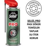 Selsil SELSİL-50600 Pro Cobra Smart Çok Amaçlı Pas Sökücü ve Temizleyici ve Yağlayıcı ve Koruyucu Sprey