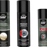 Selsil Silikon Sprey 1X500Ml. Pas Sökücü Pro 1X400Ml. Fren Balata Spreyi 1X500Ml