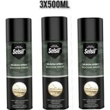 Selsil Silikon Sprey 3 x 500 ml - Şeffaf