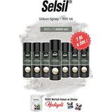 Selsil Silikon Sprey, 500 ml 7 Al 6 Öde ve Rosie Pamuk - Şeffaf