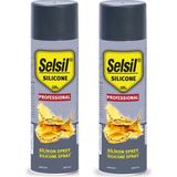 Selsil Silikon Sprey 500 ml x 2 Adet - Şeffaf