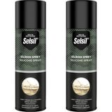 Selsil Silikon Sprey 500 ml x 2 Adet Yüksek Kalite Yağlayıcı Etkili Çok Amaçlı Temizlik Ürünü