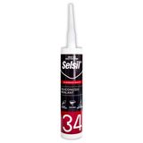 Selsil Silikonize Akrilik Mastik 34, Beyaz, 240 ml/450 gr.