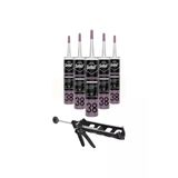 Selsil Silikonize Beyaz Mastik 500 Gr. - 5 Adet + Plastik Silikon Tabancası