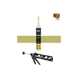 Selsil Silikonize Bronz Mastik 500 Gr. - 25 Adet + Plastik Silikon Tabancası