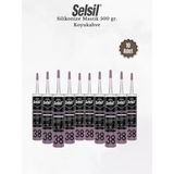 Selsil Silikonize Koyukahverengi Mastik 500 Gr. - 10 Adet