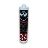 Selsil Silikonize Mastik 450 gr - Beyaz