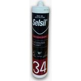 Selsil Silikonize Mastik 450GR 240ML (Kdo)
