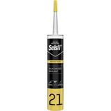 Selsil Silikonize Mastik 500 G Altın Meşe